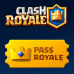 خرید بلیط طلایی کلش رویال با ایدی (تگ اکانت)