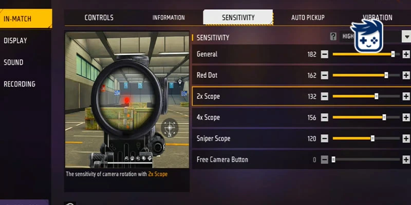 بهترین تنظیمات فری فایر برای گوشی