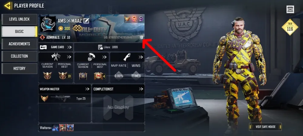 نحوه پیدا کردن uid