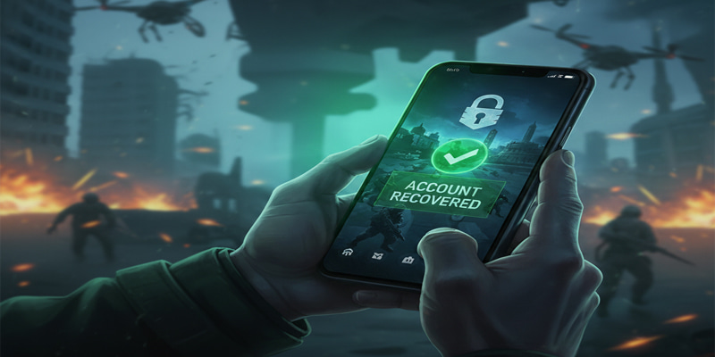 بازیابی رمز اکانت کالاف دیوتی موبایل