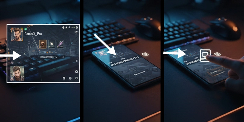 مراحل یافتن آیدی فری فایر در بازی