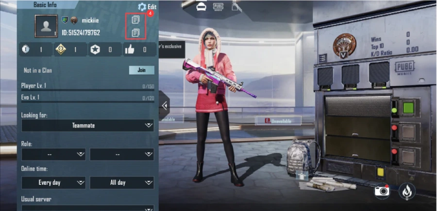 نحوه پیدا کردن ایدی پابجی